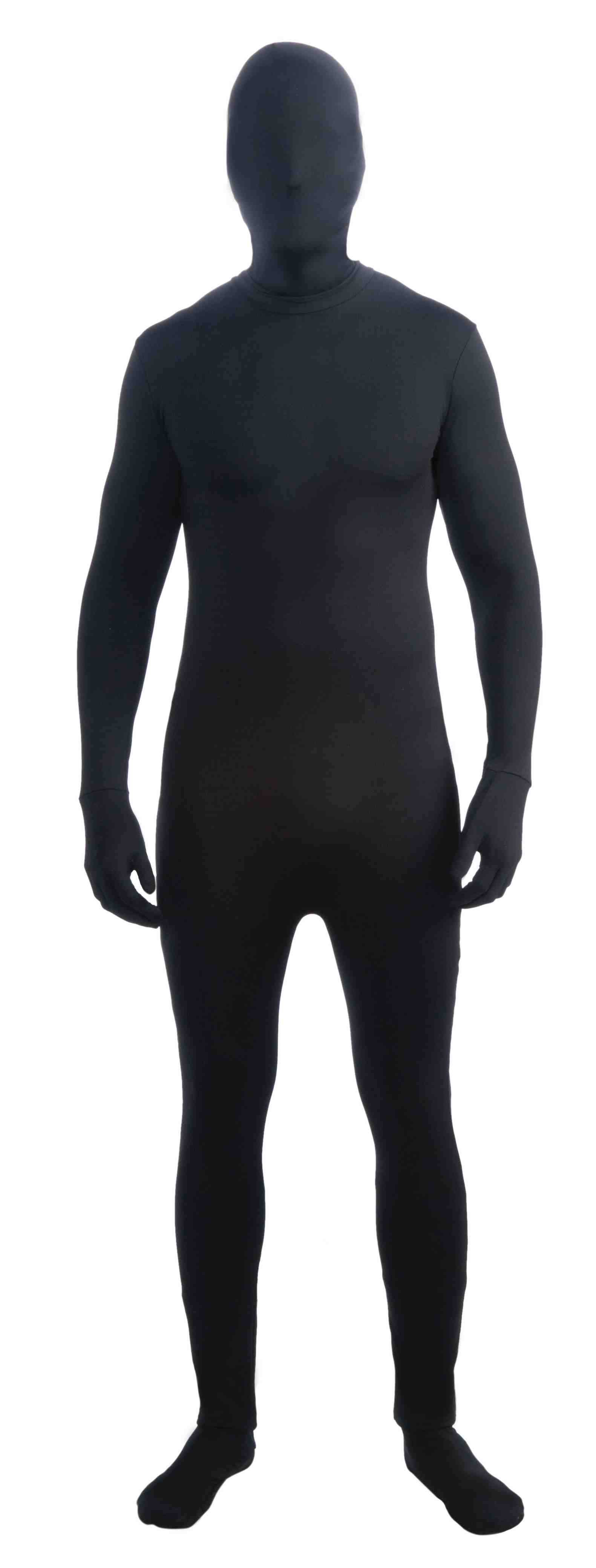 C863 Disappearing Man Second Skin Full Body Suit Zentai Bucks Halloween  Costume