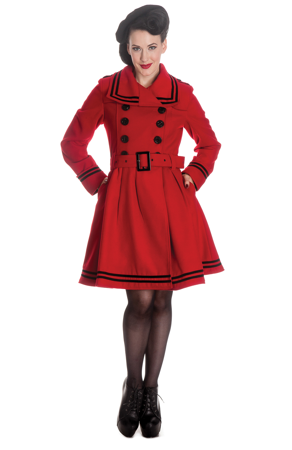 red hell bunny coat