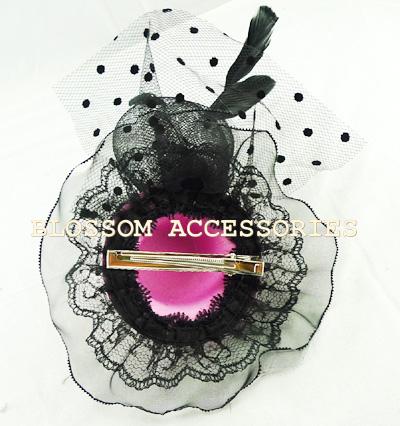 Wholesale Costume Accessories on 1a30 Burlesque Fascinator Moulin Rouge Mini Top Hat   Ebay