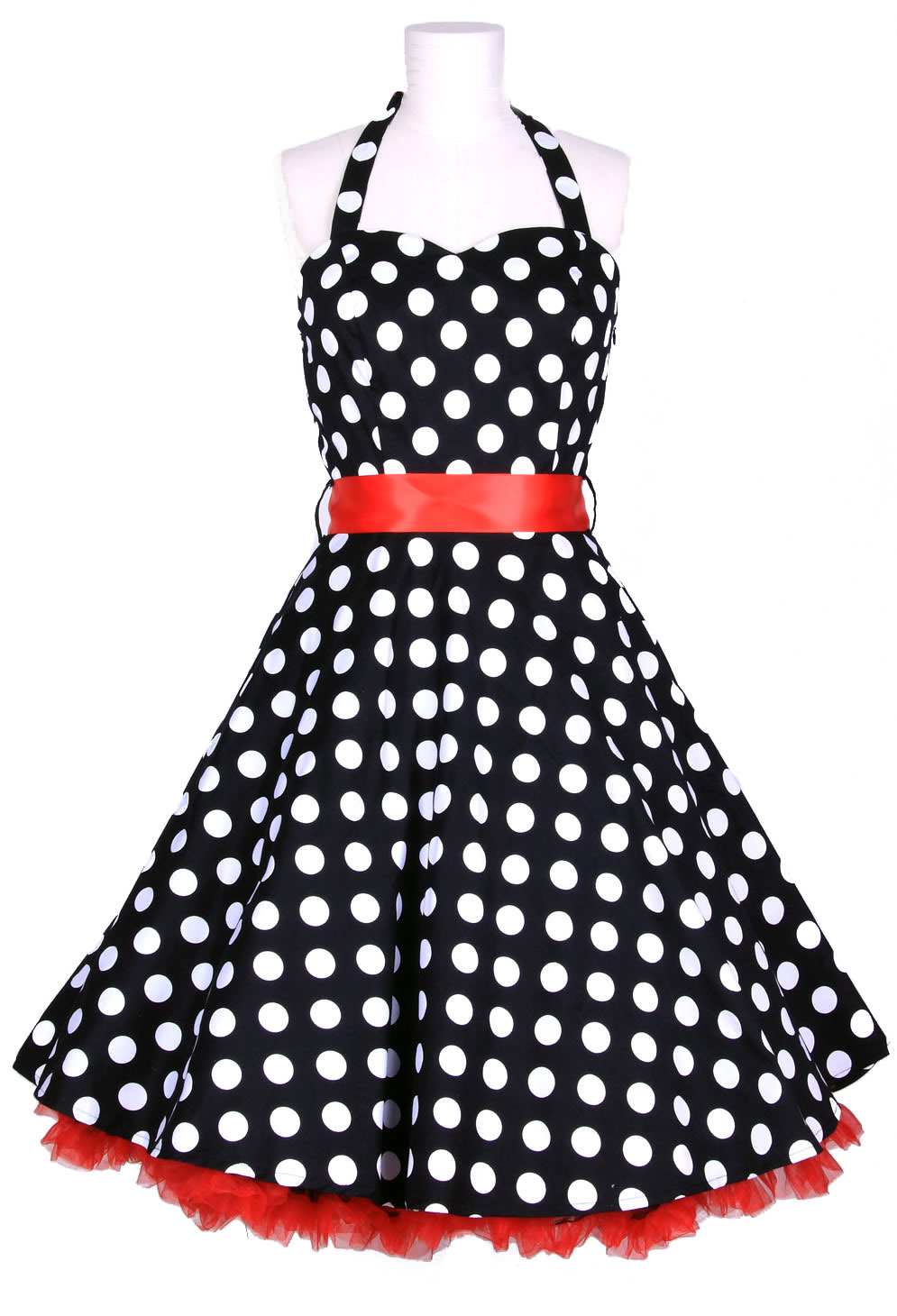polka dot halter