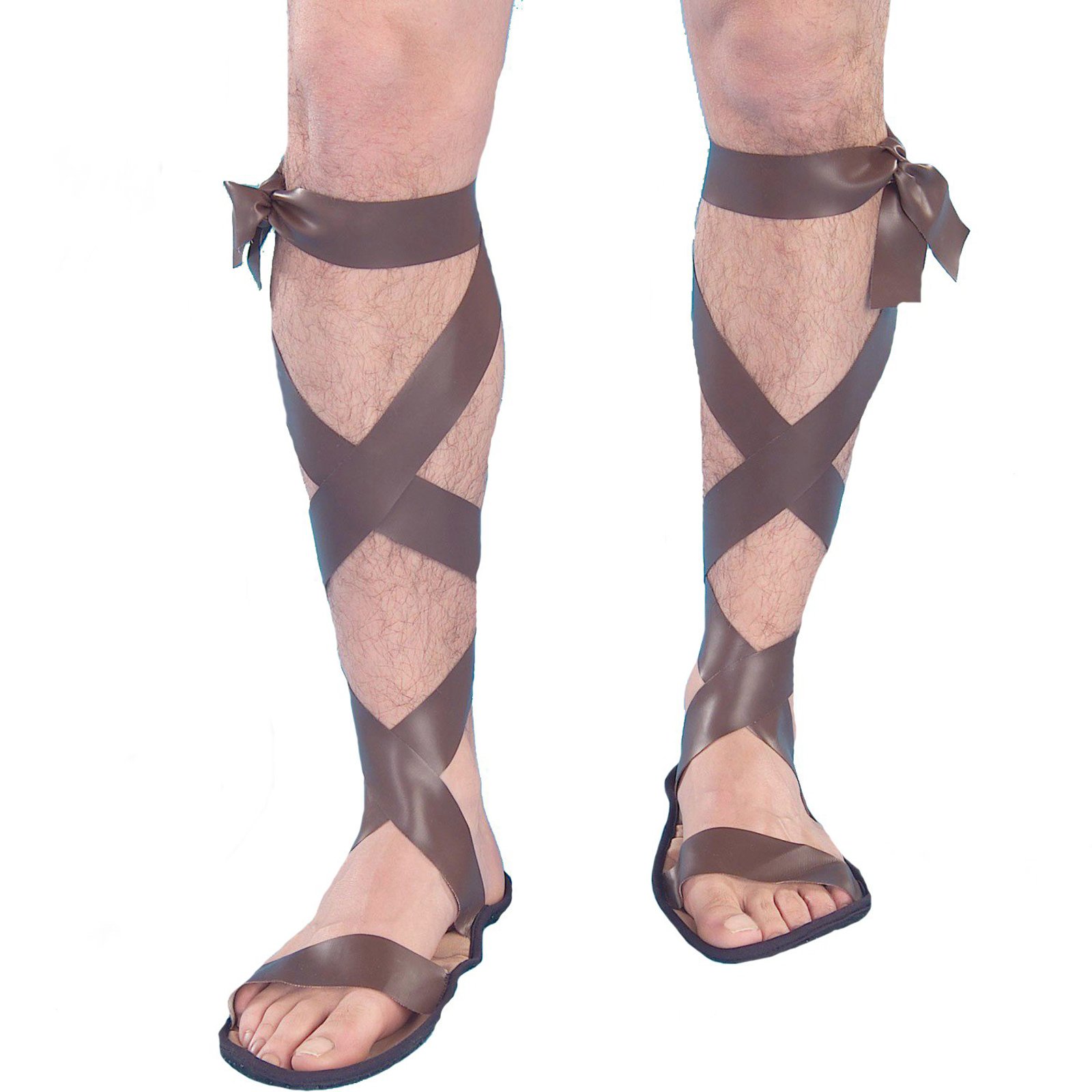 Details about S2 Mens Roman Egyptian Caesar Sandals Gladiator Costume ...