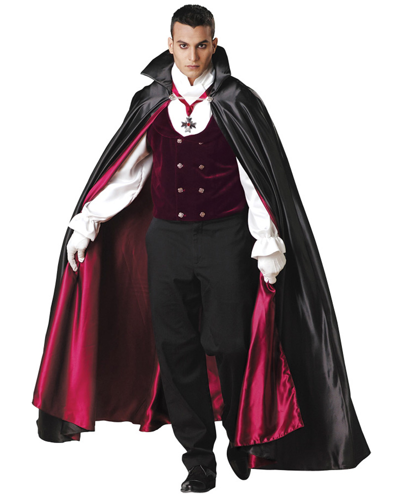 CL55 Vampire Gothic Elite Count Dracula Adult Costume Halloween Mens