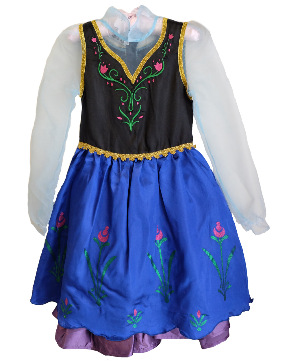 CFR Frozen Princess Anna Elsa Queen Dress Child Toddler Girls Book Week Costume