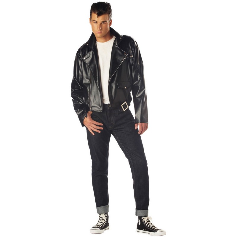  50s Grease T Birds Jacket Danny Fancy Dress Halloween Costume Outfit