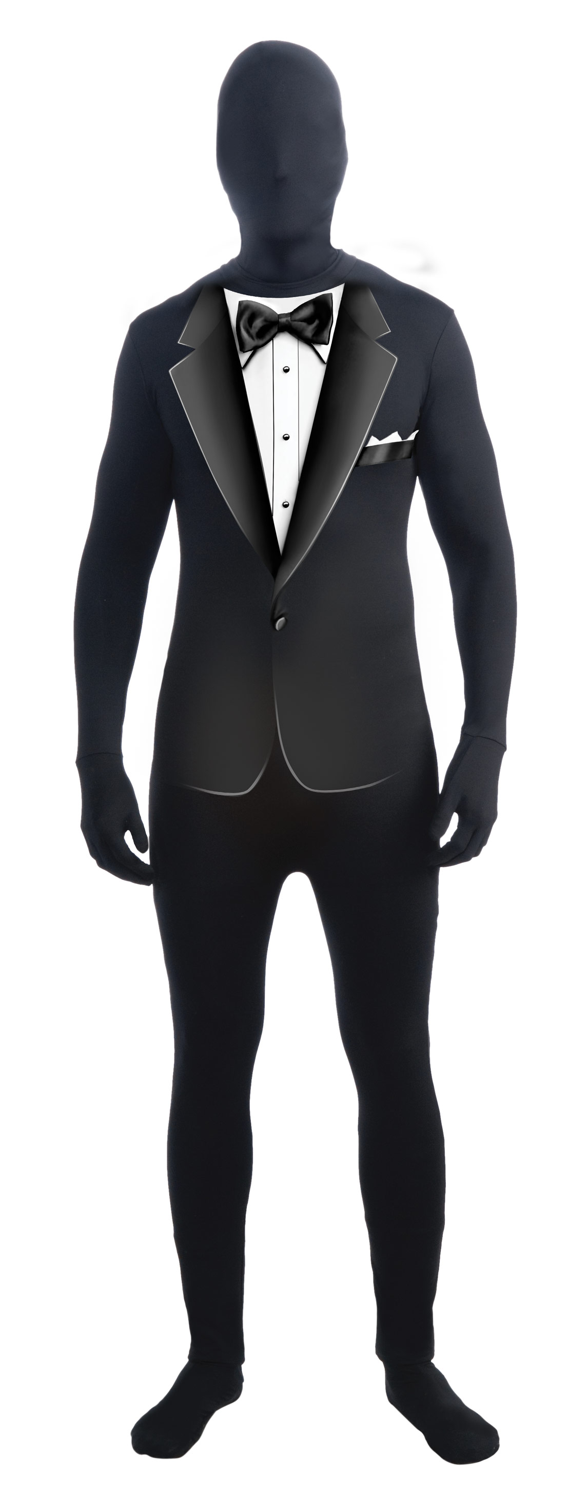 C863 Disappearing Man Second Skin Full Body Suit Zentai Bucks Halloween ...