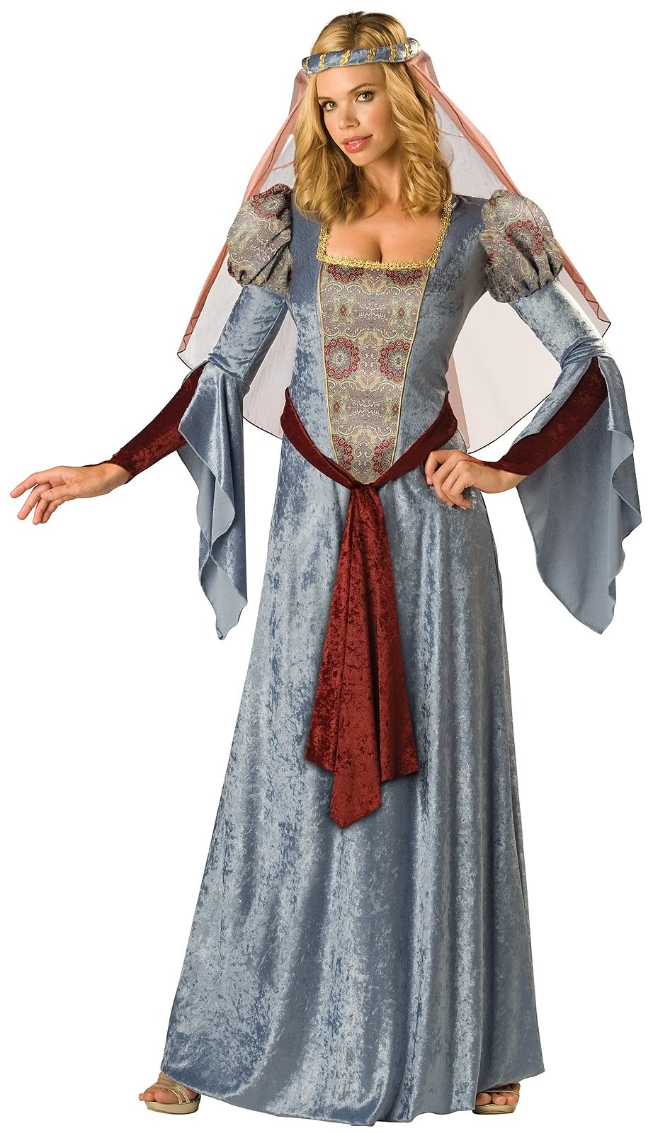 C636 Maid Marian Renaissance Medieval Robin Hood Fancy Halloween Adult ...