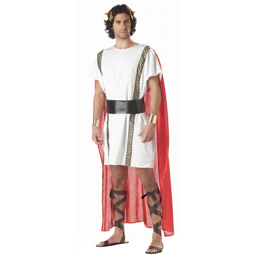 C819 Mark Anthony Costume Roman Military General Ancient Times Toga ...