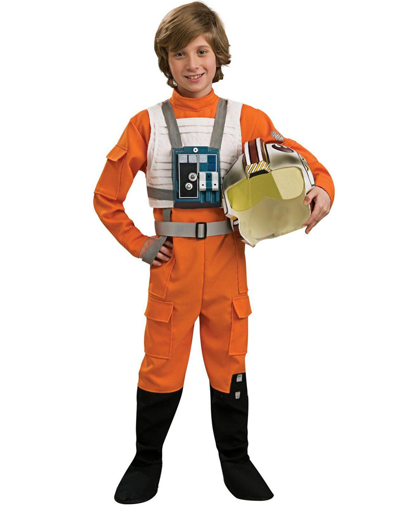 CK312 Star Wars X-Wing Fighter Pilot Child Boys Kids Book Week Costume ...